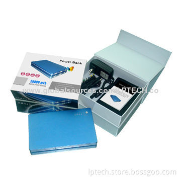 20,000mAh Power Station/Battery Charger Pack for Notebooks with 8 Laptop Adapters